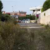 ...si interrompe bruscamente, lasciando il posto all�asfalto